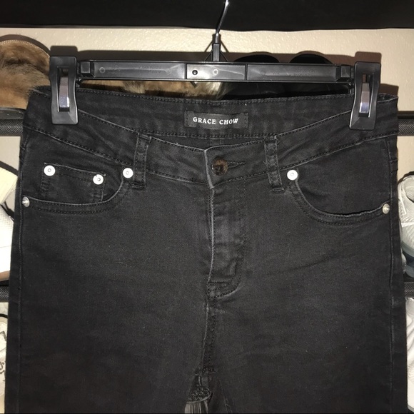 Black Ripped Jeans - Picture 6 of 6